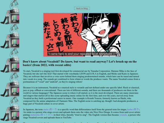 vocaloid screenshot