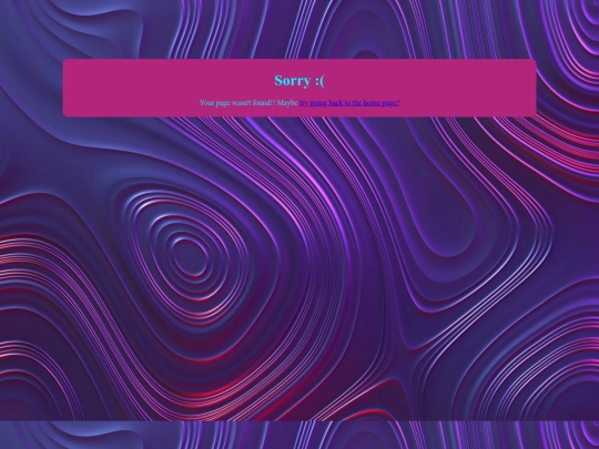 not_found screenshot