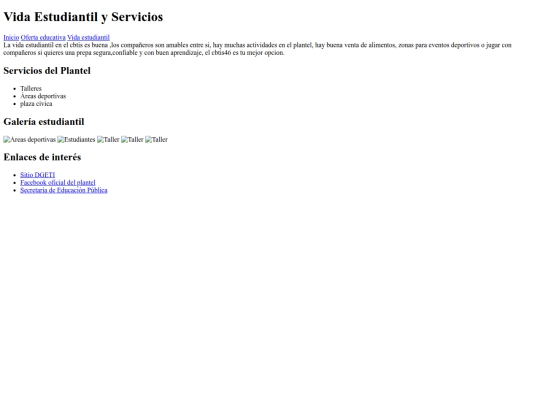 CBTIS_website/vida_estudiantil screenshot