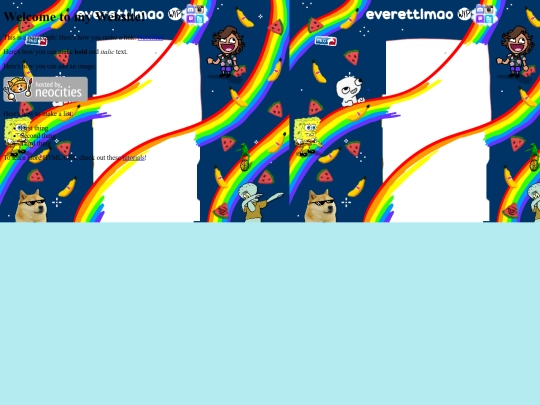 test screenshot