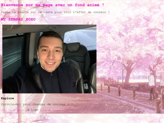 test screenshot
