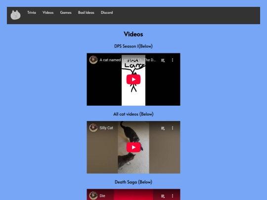 videos screenshot