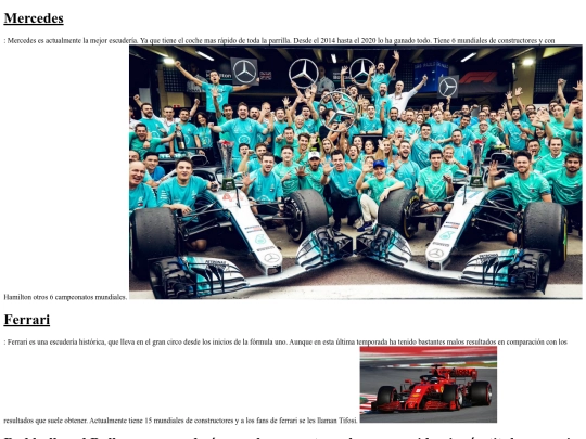 Proyecto Final/escuderías screenshot