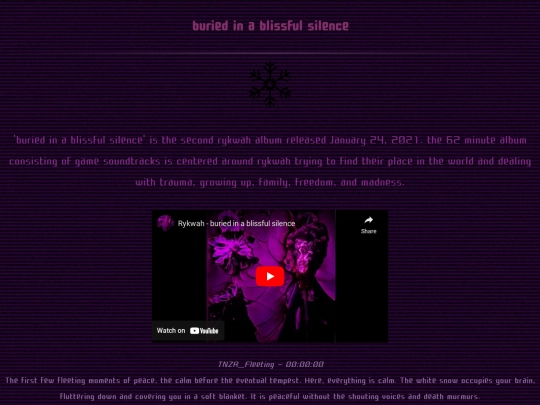 albums/buried screenshot