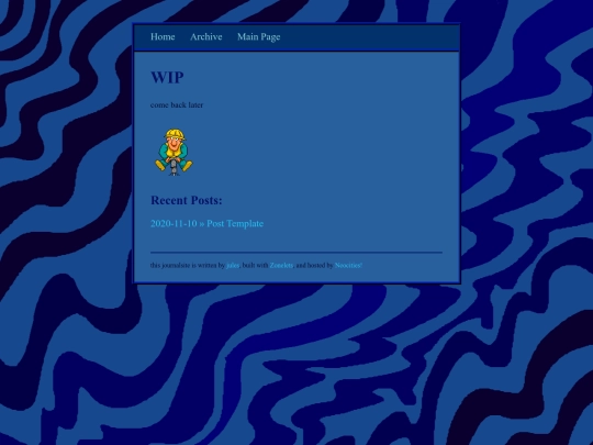 blog screenshot