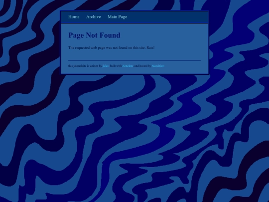 blog/not_found screenshot