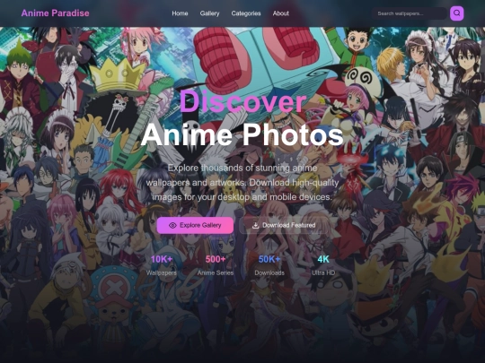 Anime paradise/Anime1 screenshot