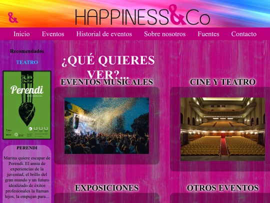 evento_menu screenshot
