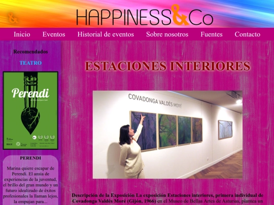 exposiciones screenshot