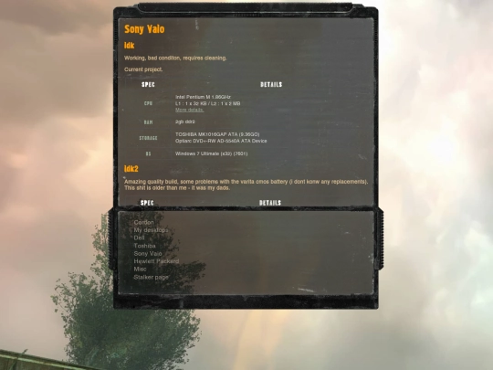 viao screenshot