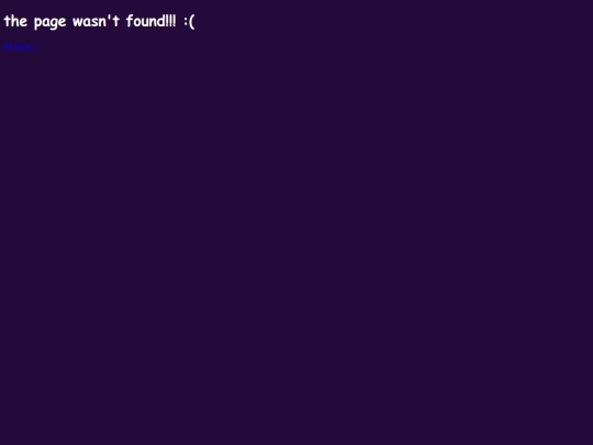 not_found screenshot
