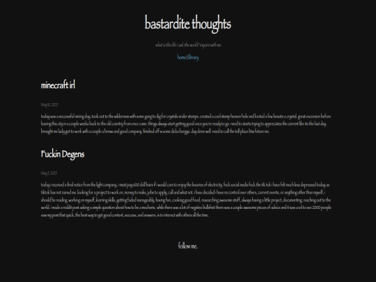 blog screenshot