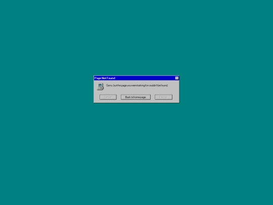 not_found screenshot