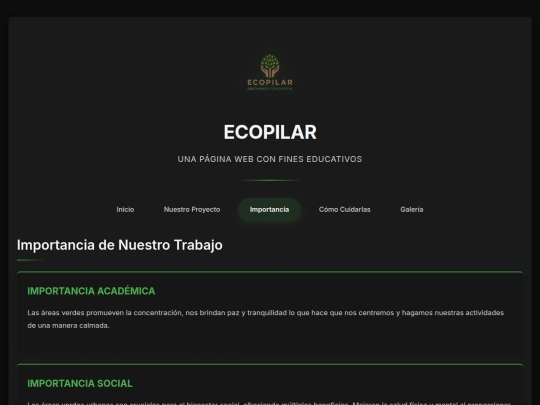 importancia screenshot