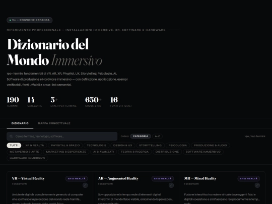 DIZIONARIO IMMERSIVO screenshot