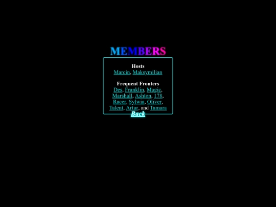 members screenshot