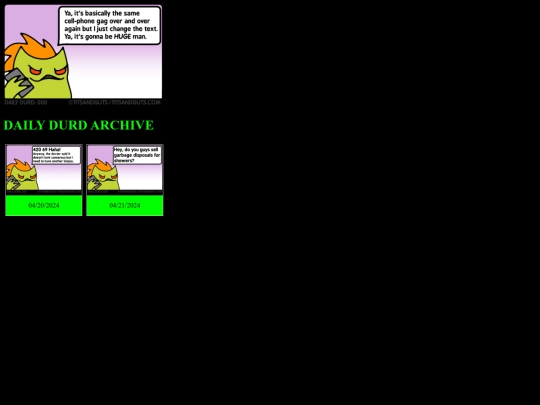 dailydurd screenshot
