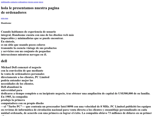 venta de ordenadores/m screenshot