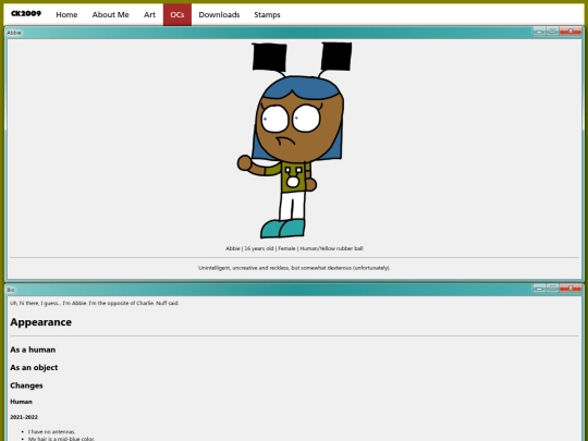 mobile/ocs/abbie screenshot