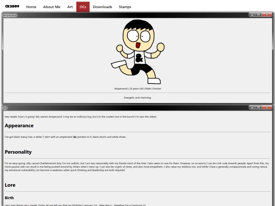 mobile/ocs/ampersand screenshot
