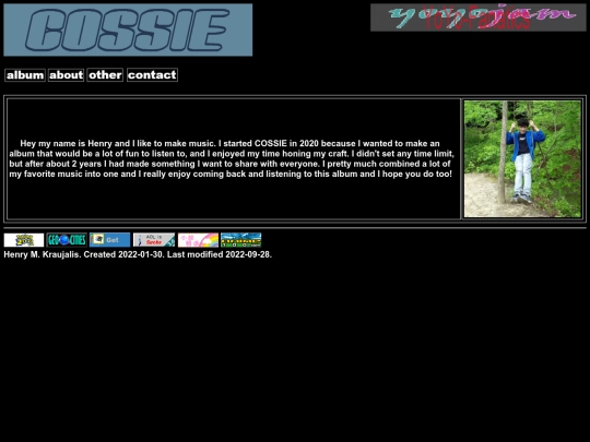 aboutme screenshot