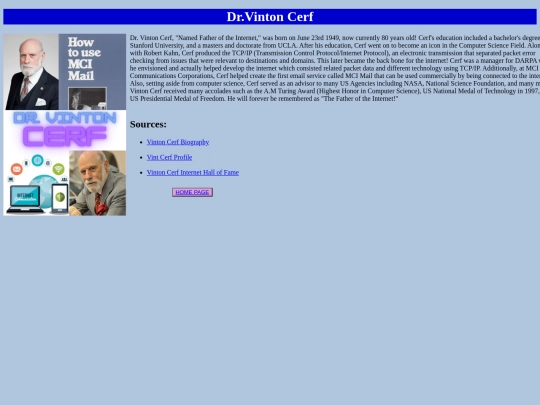 vintoncerf screenshot