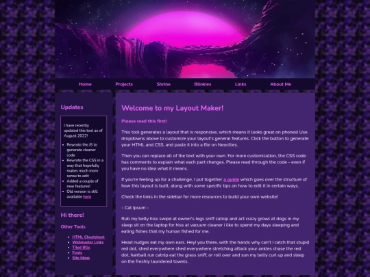 themetest screenshot