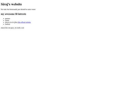 index screenshot