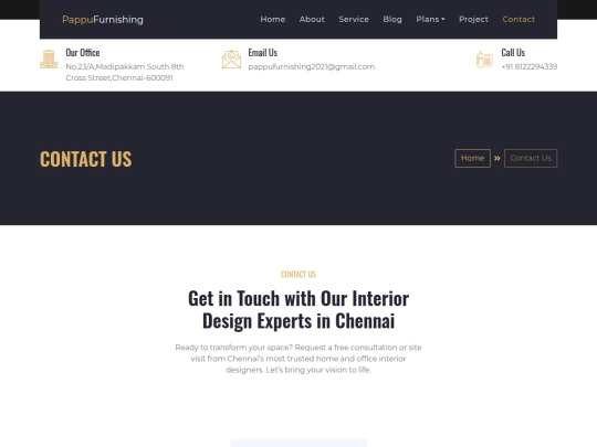 interior-design/contact screenshot