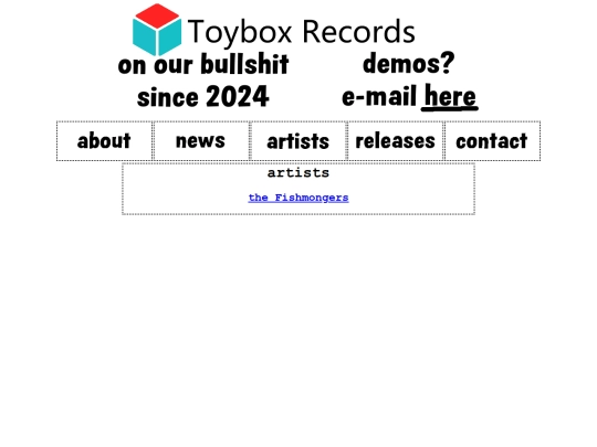 artists screenshot