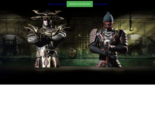 menu screenshot