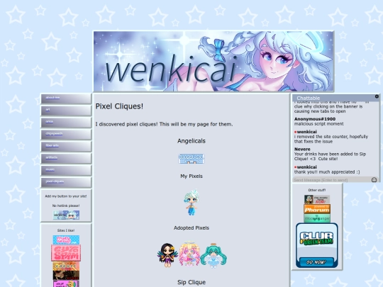 pixelcliques screenshot