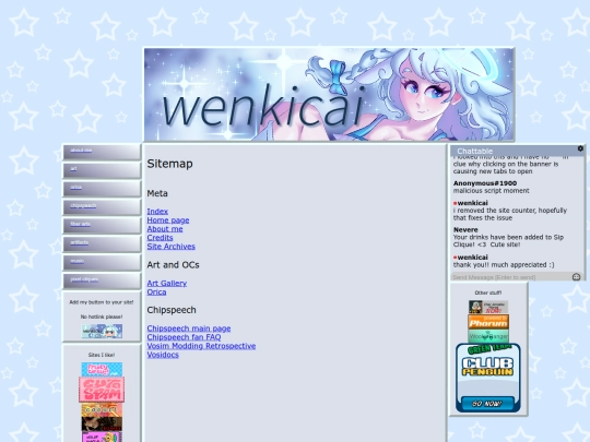 sitemap screenshot