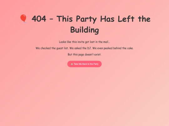 not_found screenshot