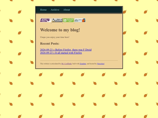 index screenshot