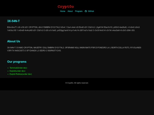 index screenshot