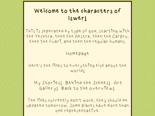 Worlds/iswer-characters screenshot