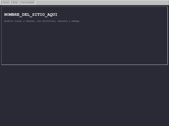 index screenshot
