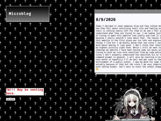 blog screenshot