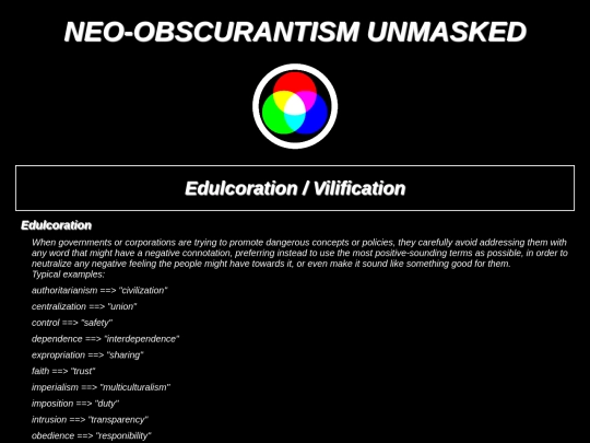 edulcorationvilification screenshot