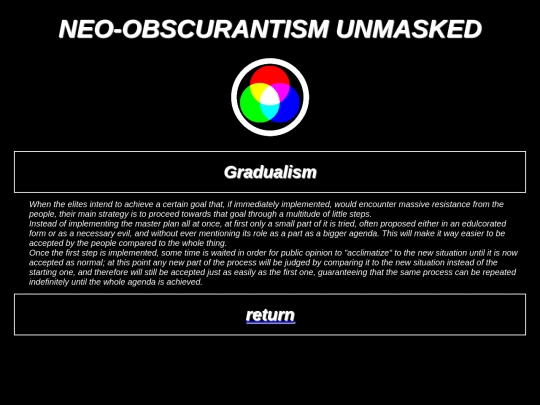 gradualism screenshot