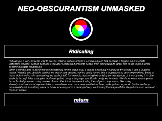 ridiculing screenshot