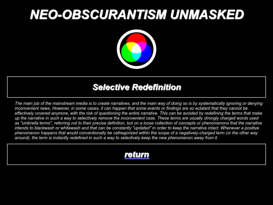 selectiveredefinition screenshot