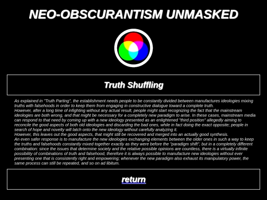 truthshuffling screenshot