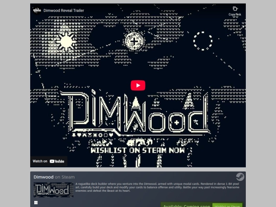 dimwood screenshot