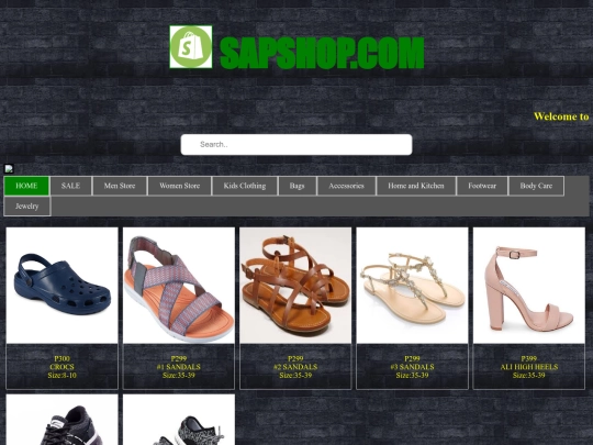 footwear screenshot