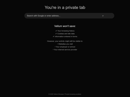 private screenshot