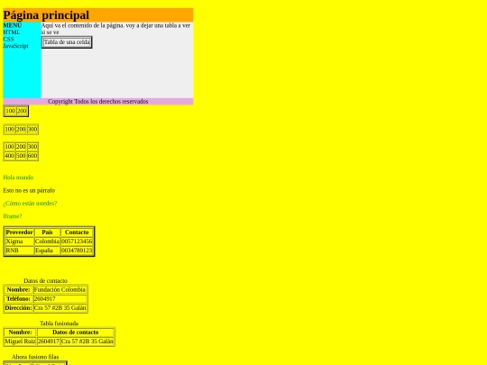 beta2018/paginas screenshot