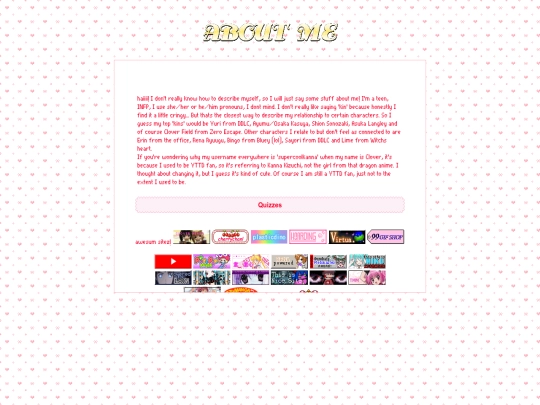 aboutme screenshot