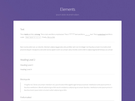 elements screenshot